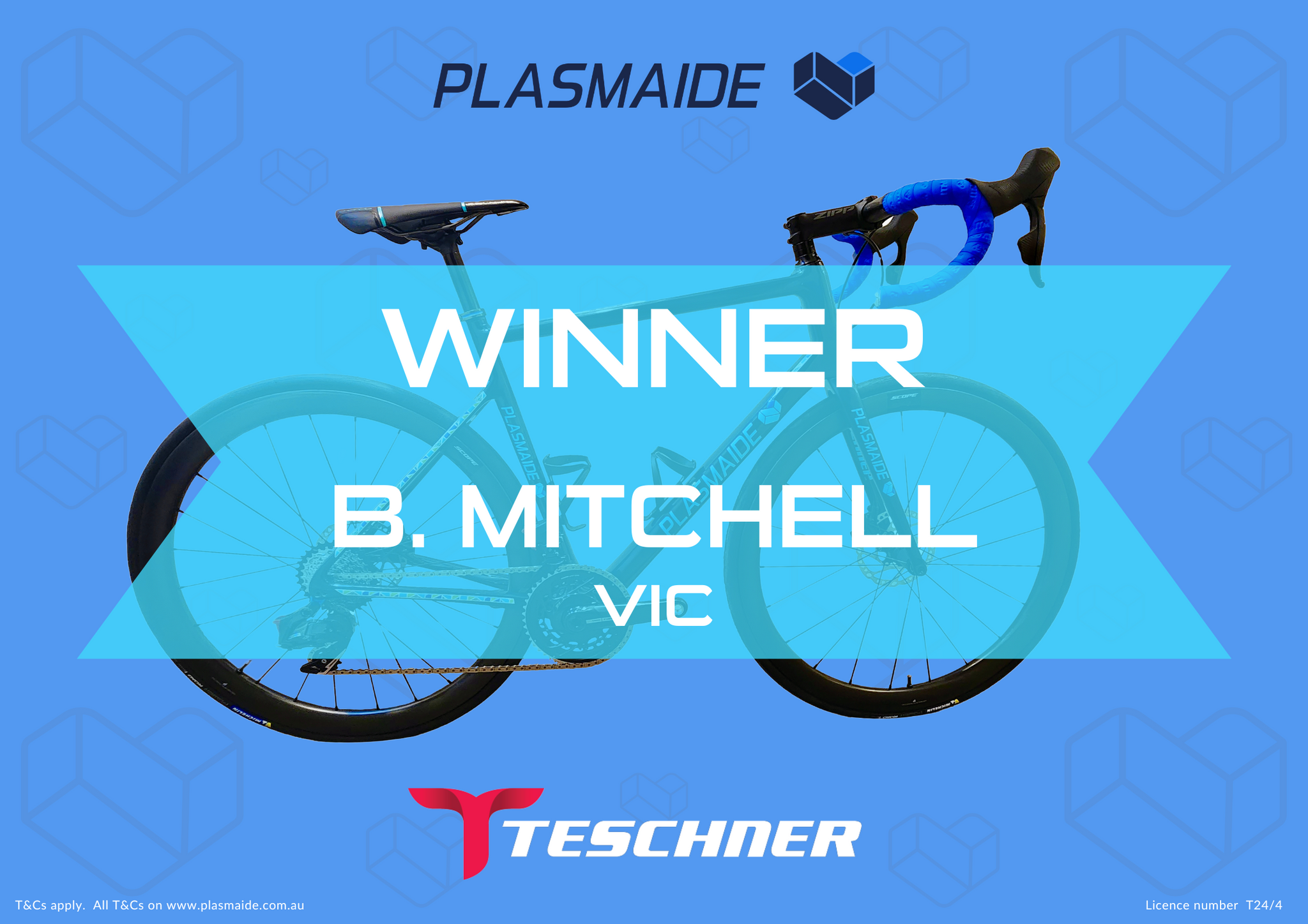 Win a One-of-a-Kind PLASMAIDE x TESCHNER Road Bike